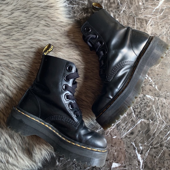 doc martens molly platform
